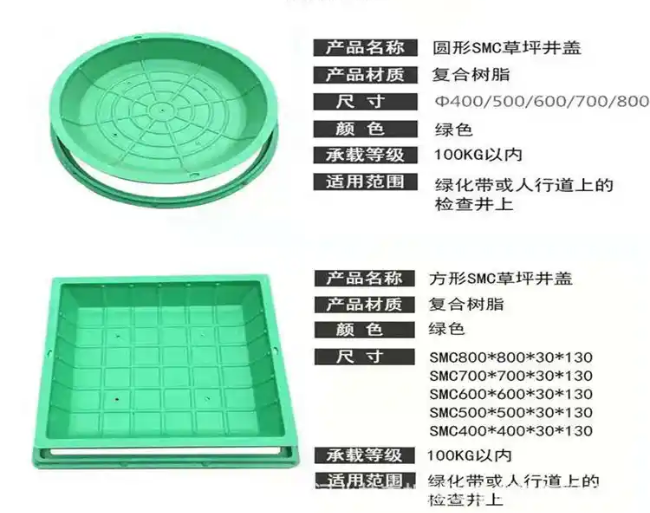 阳江树脂复合种植井盖展示